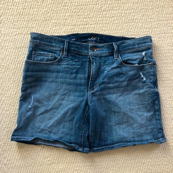 Loft Summer Jean Shorts - Picture 1 of 3